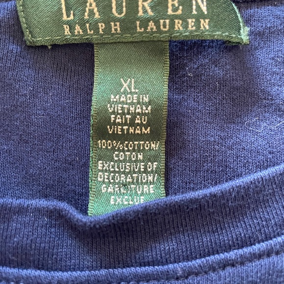 Ralph Lauren navy T-shirt - Picture 4 of 5